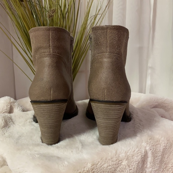 Jessica Simpson Maxi Waxy Split Suede Sz 8.5M - Picture 4 of 7